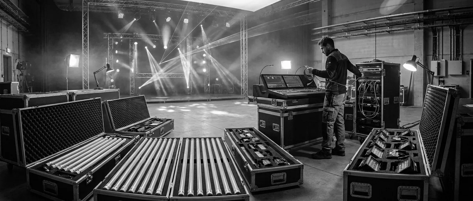 Moving lights and effects fixtures